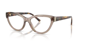 Vogue VO5610B 2940 กรอบน้ำตาลโปร่งใส ประดับ Strass