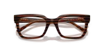 กรอบแว่นสายตา Vogue VO5611B-2571 Striped Brown Havana Vogue VO5611B 2571 close-up ด้านหน้า