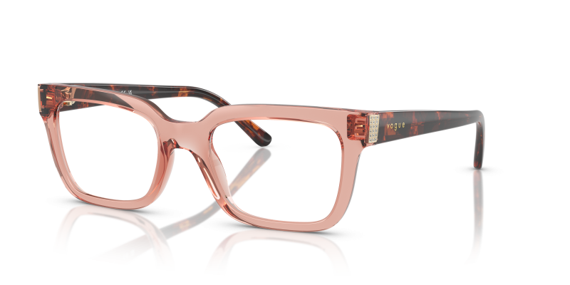 Vogue VO5611B 2864 แว่นสายตาชมพูเข้มโปร่งใส สำหรับผู้หญิง