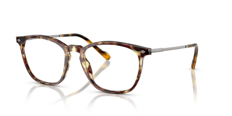 กรอบแว่นสายตา Vogue VO5614-3186 Yellow Havana Vogue VO5614 3186 แว่นสายตาสีฮาวานาเหลือง ผู้ชาย