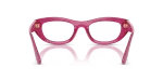 กรอบแว่นสายตา Vogue VO5615-2987 Transparent Fuchsia Vogue VO5615 2987 ขาแว่นด้านใน