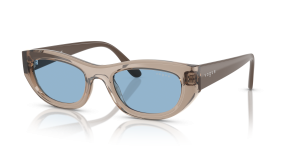 Vogue VO5616S 318172 แว่นกันแดดสีน้ำตาลอ่อนโปร่งใส ผู้หญิง