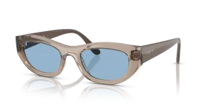 Vogue VO5616S 318172 แว่นกันแดดสีน้ำตาลอ่อนโปร่งใส ผู้หญิง