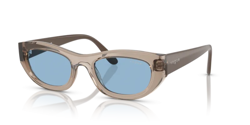 Vogue VO5616S 318172 แว่นกันแดดสีน้ำตาลอ่อนโปร่งใส ผู้หญิง