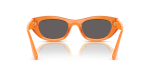 แว่นกันแดด Vogue VO5616S-318287 Transparent Orange Black Smoke Vogue VO5616S 318287 ขาแว่นด้านใน