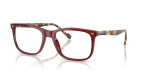 กรอบแว่นสายตา Vogue VO5617-2924 Transparent Bordeaux Vogue VO5617-2924 2924 แว่นสายตาบอร์โดโปร่งใส ผู้ชาย