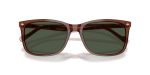 แว่นกันแดด Vogue VO5618S-32029A Transparent Brown Dark Green Polarized Vogue VO5618S 32029A close-up ด้านหน้า