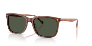 Vogue VO5618S 32029A แว่นกันแดดโพลาไรซ์น้ำตาลโปร่งใส สำหรับผู้ชาย