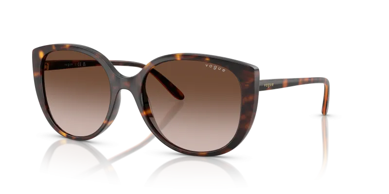 แว่นกันแดด Vogue VO5623SF-W65613 Dark Havana Vogue VO5623SF W65613 แว่นกันแดดฮาวานาเข้ม