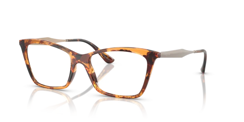 กรอบแว่นสายตา Vogue VO5624-3200 Yellow Havana Vogue VO5624 3200 แว่นสายตาฮาวานาเหลือง ผู้หญิง