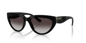 Vogue VO5629S W44/8G แว่นกันแดดดำขัดเงา สำหรับผู้หญิง