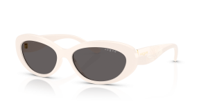 Vogue VO5630S 312487 กรอบงาช้าง เลนส์สโมคดำ