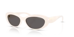 Vogue VO5630S 312487 กรอบงาช้าง เลนส์สโมคดำ