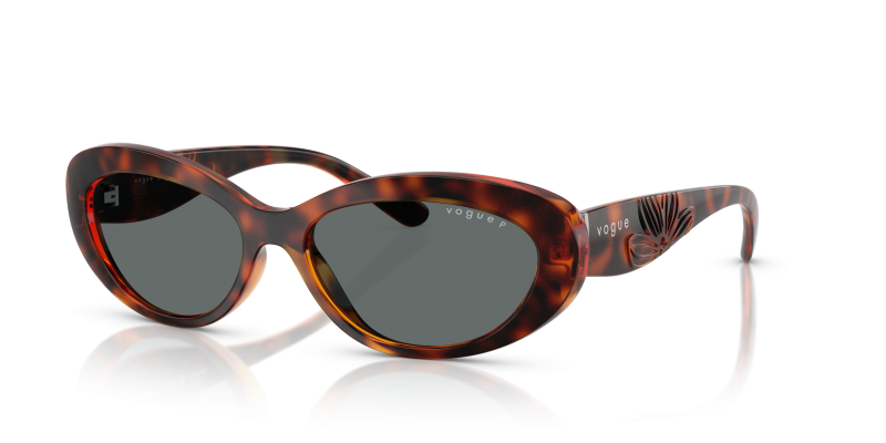 แว่นกันแดด Vogue VO5630S-W65681 Dark Havana Polarized Vogue VO5630S W65681 แว่นกันแดดฮาวานาเข้มโพลาไรซ์