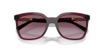 แว่นกันแดด Vogue VO5633SB-29898H Transparent Cherry Purple Gradient Vogue VO5633SB 29898H close-up ด้านหน้า