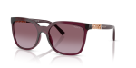 แว่นกันแดด Vogue VO5633SB-29898H Transparent Cherry Purple Gradient Vogue VO5633SB 29898H แว่นกันแดดสีเชอร์รี่โปร่งใส เลนส์ไล่ระดับสีม่วง ผู้หญิง
