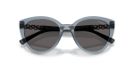 แว่นกันแดด Vogue VO5634SB-296687 Transparent Light Blue Black Smoke Vogue VO5634SB 296687 close-up ด้านหน้า