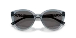 แว่นกันแดด Vogue VO5634SB-296687 Transparent Light Blue Black Smoke Vogue VO5634SB 296687 close-up ด้านหน้า
