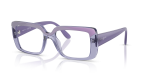 กรอบแว่นสายตา Vogue VO5636U-3223 Top Violet Transparent Violet Vogue VO5636U-3223 3223 แว่นสายตาม่วงไล่สี ผู้หญิง