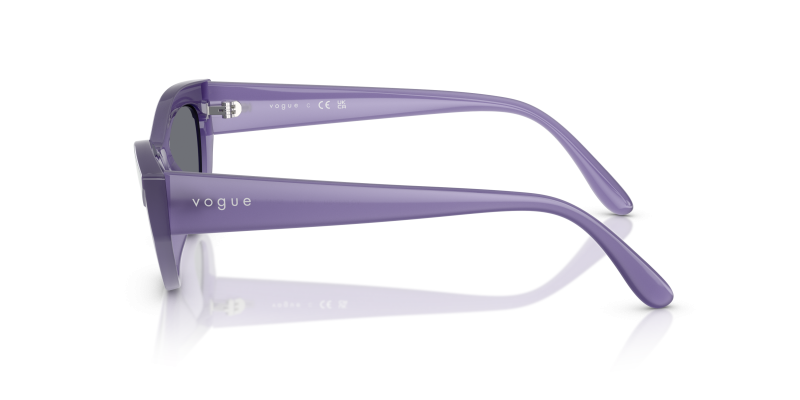แว่นกันแดด Vogue VO5637SU 3219/1 มุมข้าง ทรงตาแมวไซส์ XS