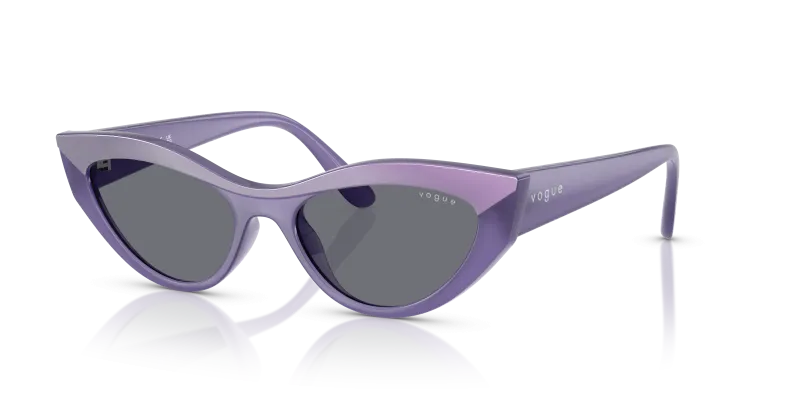 Vogue VO5637SU 3219/1 แว่นกันแดดสีม่วงสองโทน ผู้หญิง