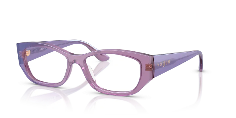 Vogue VO5640U-3236 3236 แว่นสายตาม่วงไข่มุกโปร่งใส ผู้หญิง