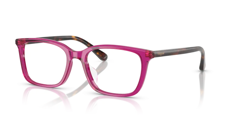 กรอบแว่นสายตา Vogue VO5643D-3165 Transparent Violet Vogue VO5643D แว่นสายตาม่วงโปร่งใส ผู้หญิง