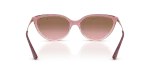 แว่นกันแดด Vogue VO5672S-325814 Gradient Pink Transparent Pink Vogue VO5672S-325814 ขาแว่นด้านใน