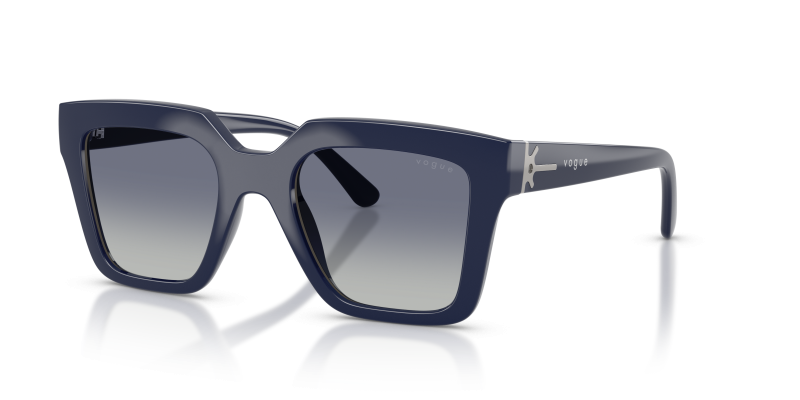 Vogue VO5690S 22884L แว่นกันแดดสีน้ำเงินเข้มทึบ สำหรับผู้หญิง