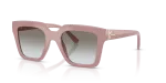 Vogue VO5690S 307411 แว่นกันแดดสีชมพูโบราณ สำหรับผู้หญิง