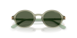 แว่นกันแดด Vogue VO5692S-32959A Opal Green Dark Green Polarized Vogue VO5692S 32959A close-up ด้านหน้า
