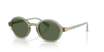 แว่นกันแดด Vogue VO5692S-32959A Opal Green Dark Green Polarized Vogue VO5692S 32959A แว่นกันแดดเขียวโอปอลโพลาไรซ์ สำหรับผู้หญิง