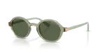 แว่นกันแดด Vogue VO5692S-32959A Opal Green Dark Green Polarized Vogue VO5692S 32959A แว่นกันแดดเขียวโอปอลโพลาไรซ์ สำหรับผู้หญิง