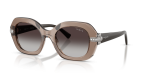 Vogue VO5706SB-29408G แว่นกันแดดน้ำตาลโปร่งใส เลนส์เทาไล่ระดับ ผู้หญิง