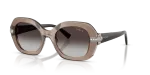 Vogue VO5706SB-29408G แว่นกันแดดน้ำตาลโปร่งใส เลนส์เทาไล่ระดับ ผู้หญิง