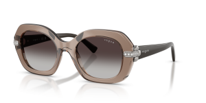 Vogue VO5706SB-29408G แว่นกันแดดน้ำตาลโปร่งใส เลนส์เทาไล่ระดับ ผู้หญิง