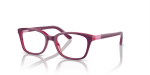 กรอบแว่นสายตา Vogue VY2001-2587 Top Violet Fuchsia Vogue VY2001-2587 2587 แว่นสายตาเด็กม่วงบานเย็น ทั้งสองเพศ