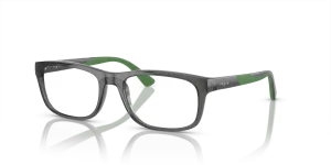 Vogue VY2021-3108 3108 แว่นสายตาเด็กเทาเข้มโปร่งใส เด็กผู้ชาย