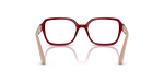 กรอบแว่นสายตา Vogue VY2032-3066 Transparent Dark Red Vogue VY2032 3066 ขาแว่นด้านใน
