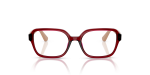 กรอบแว่นสายตา Vogue VY2032-3066 Transparent Dark Red Vogue VY2032 3066 ด้านหน้า
