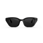 แว่น Meta Capri กรอบ Classic Black เลนส์ Clear to Grey Transitions มุมหน้า