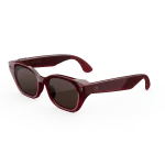 แว่น Meta Capri กรอบ Crimson เลนส์ Polarized Chocolate มุมเฉียงซ้าย
