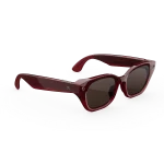 แว่น Meta Capri กรอบ Crimson เลนส์ Polarized Chocolate มุมเฉียงขวา