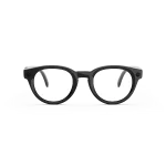 แว่น Meta Nova กรอบ Classic Black เลนส์ Clear มุมหน้า