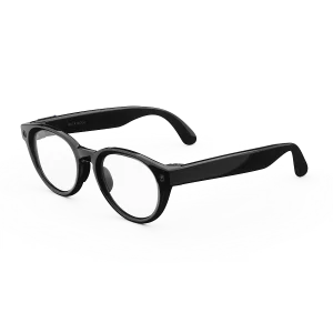 แว่น Meta Nova กรอบ Classic Black เลนส์ Clear มุมเฉียงซ้าย