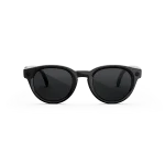 แว่น Meta Nova กรอบ Classic Black เลนส์ Polarized Grey มุมหน้า