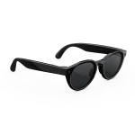 แว่น Meta Nova กรอบ Classic Black เลนส์ Polarized Grey มุมเฉียงขวา