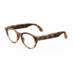 แว่น Meta Nova กรอบ Honey Tortoise เลนส์ Clear มุมเฉียงซ้าย