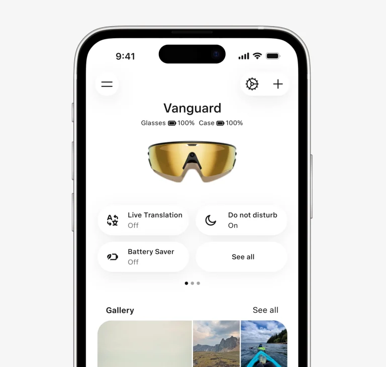 แอป Meta AI เชื่อมต่อกับ Oakley Meta Vanguard