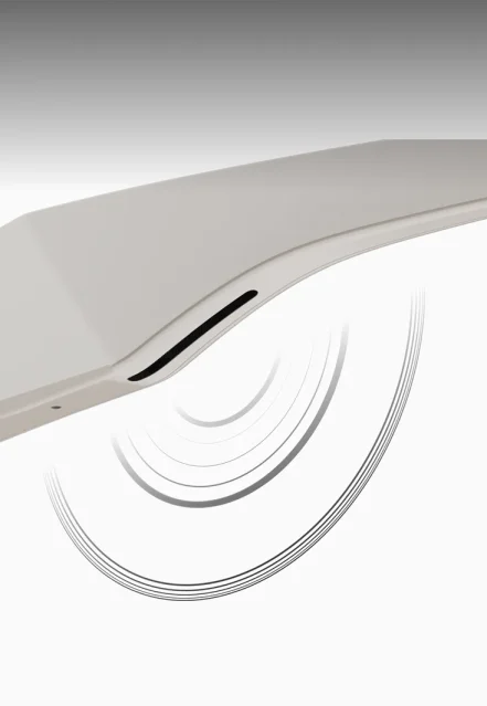 ลำโพง open ear บนขาแว่น Oakley Meta HSTN